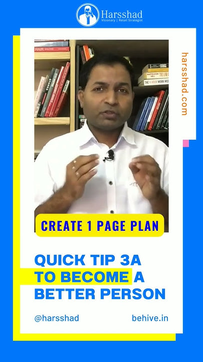 Quick Tip 3A Metrics And Milestones To Become A Better Person Than Who ...