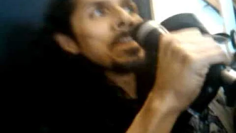 Jimmy Chamberlain at vics drum shop