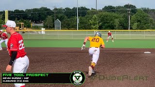 Mif Kevin Duran, Uncommitted And Aggressive, Cleburne Tx 2021, Five Tool Baseball Prospect