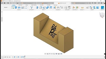Fusion 360 - Simple Orthographic Isometric Drawing - Part 15
