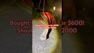 Would You Flip A Plow To Make $1400? Resimi