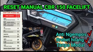 Manually Resetting The Ecu On A Honda Cbr 150 Facelift Thats Stalling