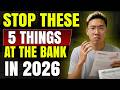 SENIORS: Stop Doing These 5 Things at the Bank in 2026 — The IRS Could Cost You Thousands