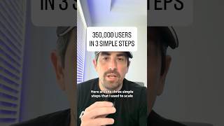 Three simple steps to get users for your app.