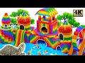 How To Build Underground Park Playground, Aquarium Around For Turtle From LEGO, Magnetic Balls