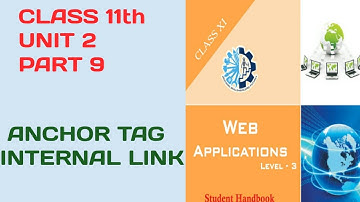 CLASS 11th ||WEB APPLICATION||UNIT_2_PART_9||WEB DEVELOPMENT USING HTML & CSS