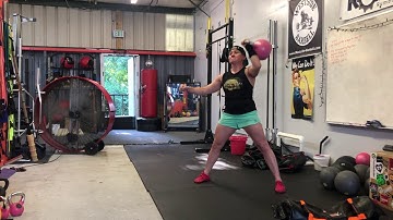 Kettelbell Lateral Squat to 1-Arm Press