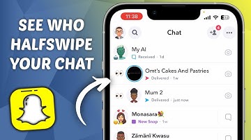How to See Who Half Swipe your Chat on Snapchat