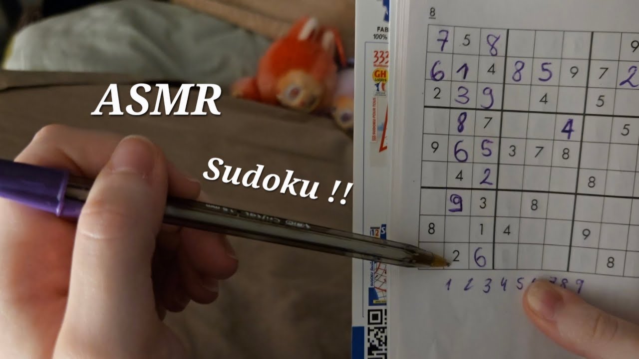 Sudoku again #ASMR no talking 🎲