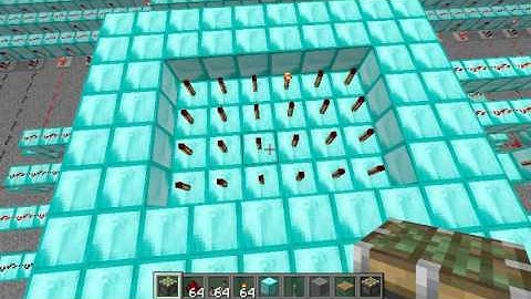 Minecraft Compact 1x1 HD pixel display. (No mods or glitches)