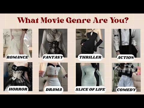 What Movie Genre Are You? 🎥  | Fantasy Personality Quiz | @quizgalaxtopia