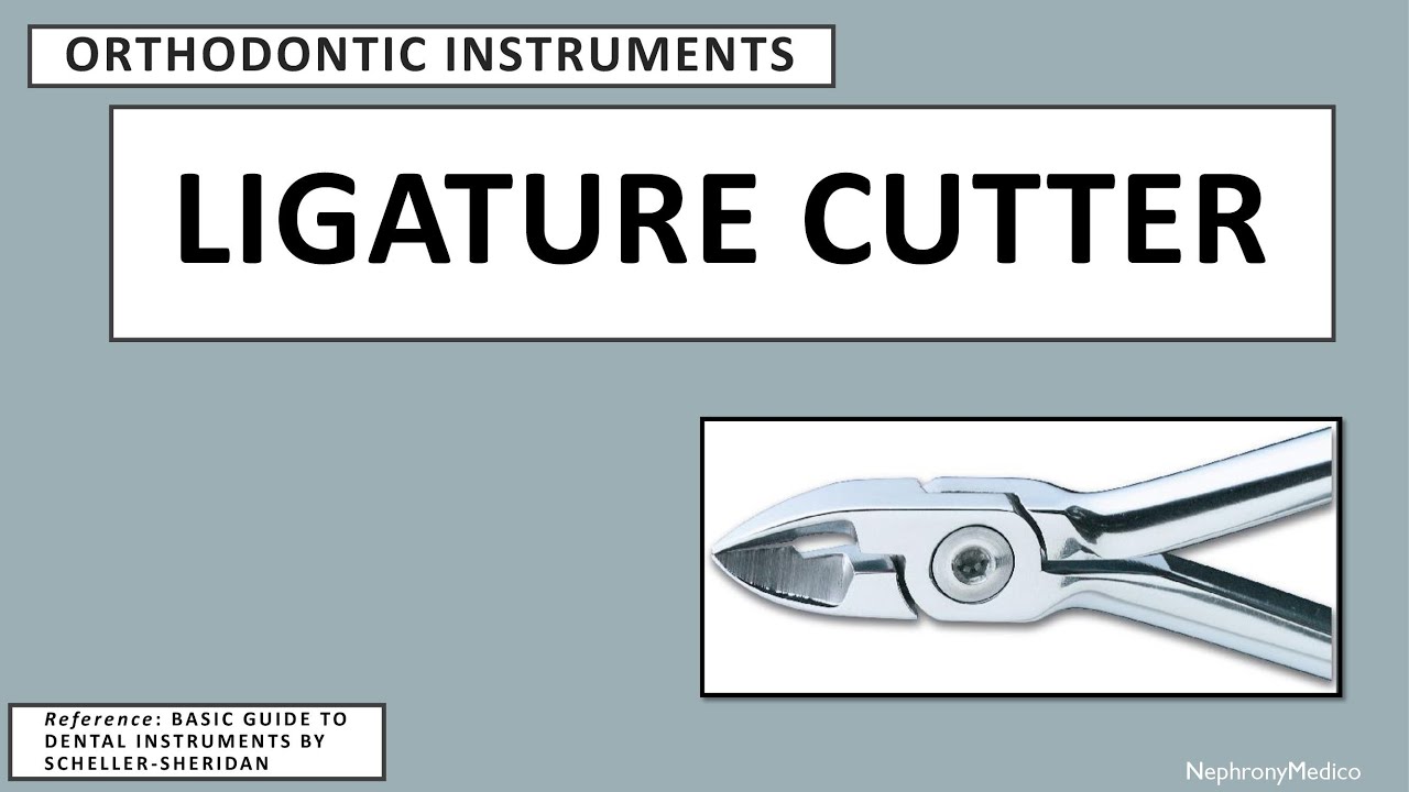 Ligature Cutter Orthodontic Instruments Rapid Revision OSPE