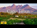 FLYING OVER CAPE TOWN 4K UHD Relaxing Piano Music Beautiful Nature Landscapes For Relaxation