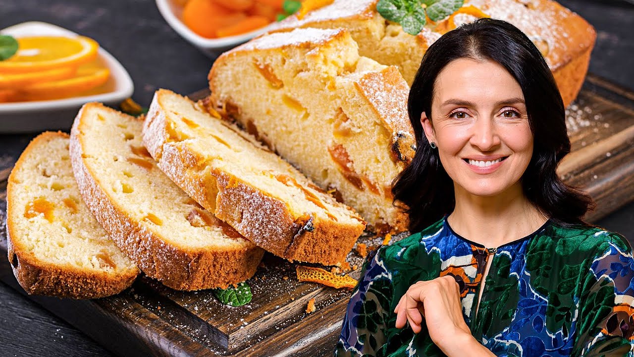 Апельсиновий кекс, що пахне святами! Ніжний, соковитий і дуже простий