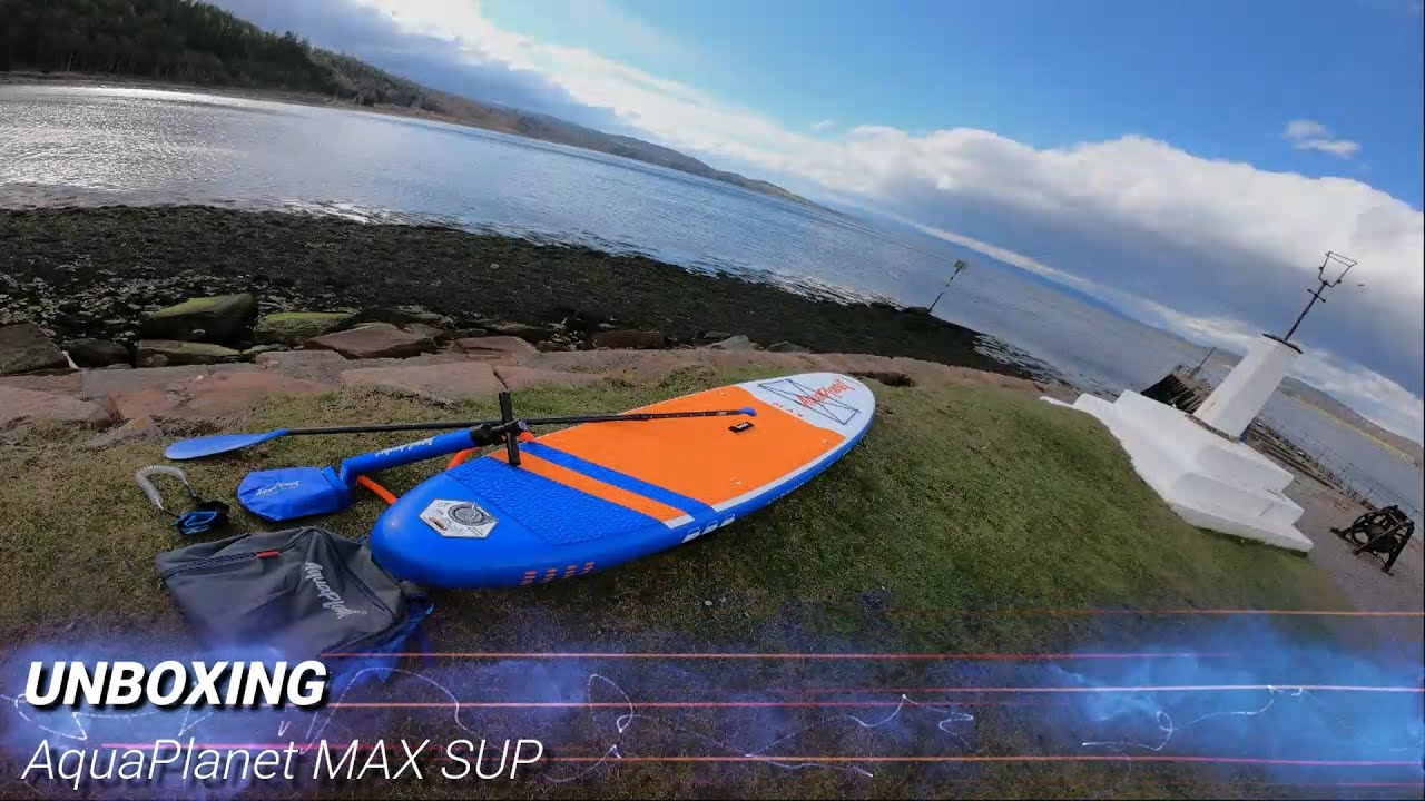 Stand Up Paddle Gonflable Aquaplanet - Kit Complet Avec Pagaie, Leash, Pompe - 10'6" - 105kg Max
