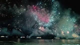 New year  Fireworks 🎆  Rio de Janeiro happy New year 2024