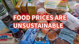 FOOD PRICES ARE UNSUSTAINABLE | Weekly Food Pantry Haul