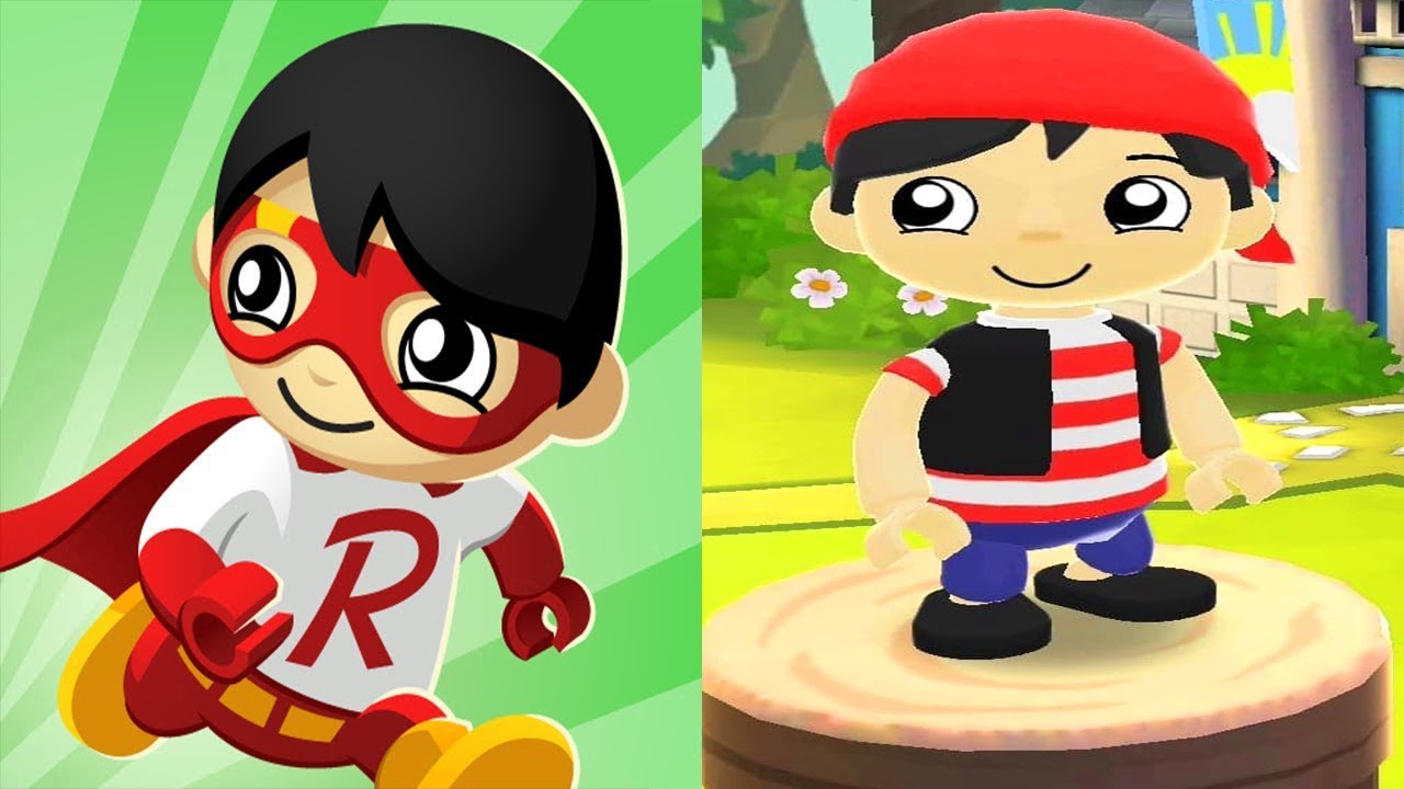 Tag with Ryan - SWAB RYAN New Character Unlocked & Fully Upgraded - Ryan's World Tour Update