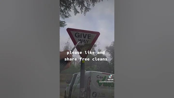 we clean sign for free road saftey