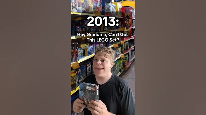 Buying LEGO Sets (Then vs. Now) #lego #childhood #theawsomavenger #foryou #tiktok #nostalgia