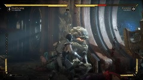 Mortal Kombat 11: 50% Searing Rage Scorpion combo no KB or FB