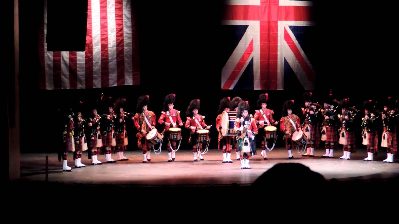 The Pipes & Drums of Black Watch (The Royal Regiment of Scotland) / The Scots Guard USA 2013