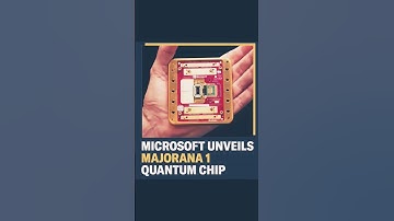 MICROSOFT Unveils New Quantum Computer Chip " MAJORANA 1" recently...
