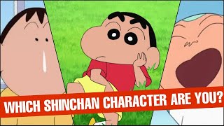 Which SHINCHAN's Character Are You ? | Overeast X