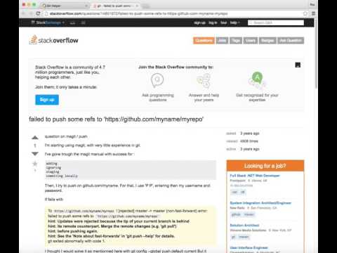 Git Helper Search Engine Demo