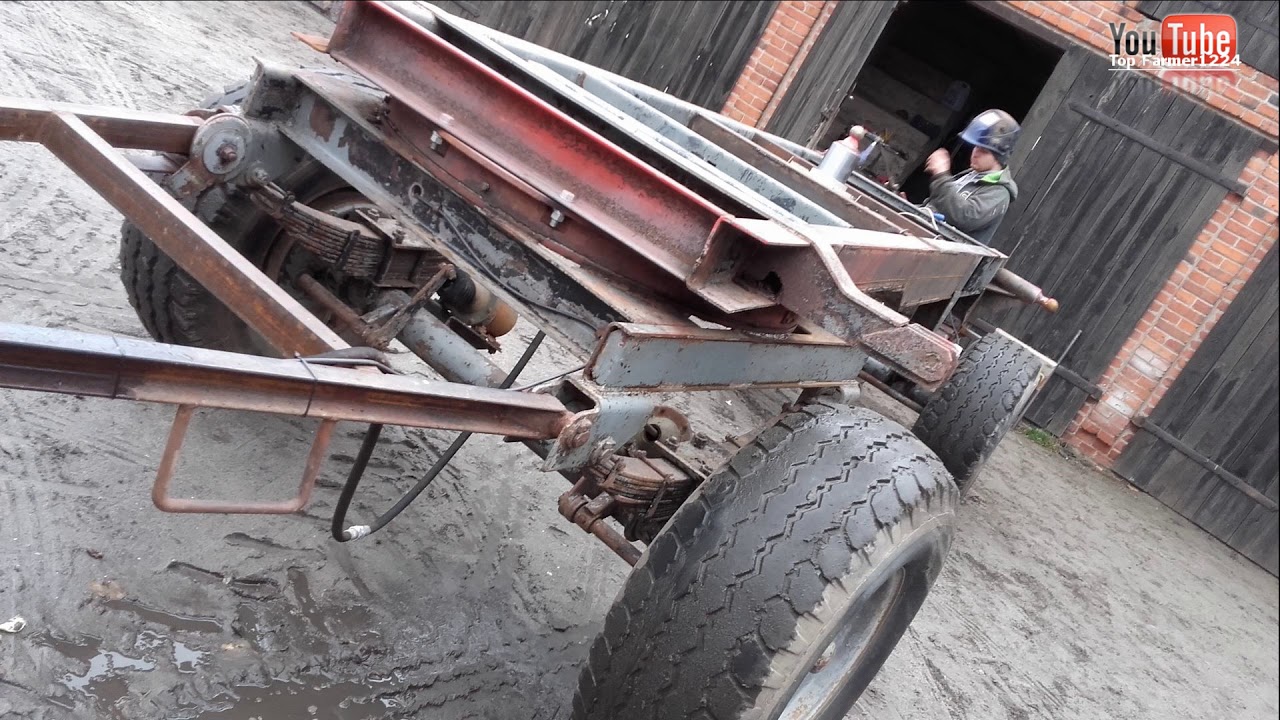 -R-E-M-O-N-T- & Budowa przyczepy BRANDYS BSS P 93STN