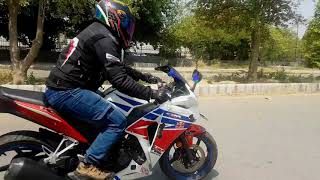 CBR250 , REPSOLE & TRI ADITION , ABS AND NON ABS BREAK TEST , TRY WHEELIE ,