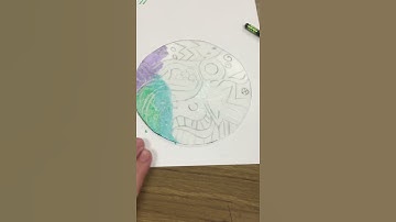 Styrofoam Printmaking-Step 3: Markering the plate