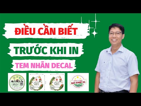 Điều Cần Biết Trước Khi In Tem Nhãn Decal Giấy l Toàn Bao Bì