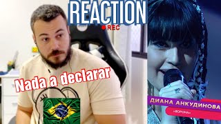 REACTION Diana Ankudinova - THE CROW / ВОРОНА | SHOWMASKGOON | ДИАНА АНКУДИНОВА | REACT | 🇧🇷#115