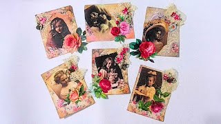 JOURNAL CARDS WITH A VICTORIAN FLAIR
