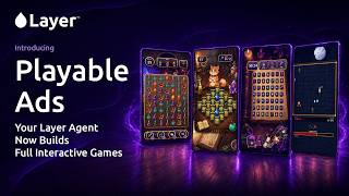 Details Playable Ad Generation is LIVE in Layer! Update