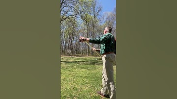 Hill style Longbow push/pull stringing and shooting