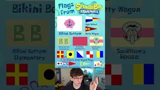 Flags from Spongebob Squarepants #shorts