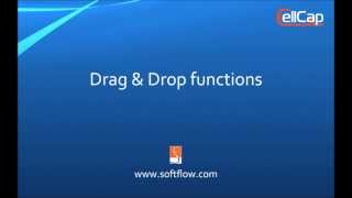 CellCap Drag and Drop functions