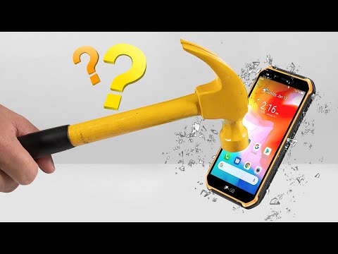 How Durable is the Ulefone Armor X7? Hammer & Knife Test!