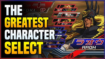 The Greatest Character Select Screens of The 2000