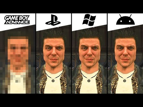 Max Payne (2001) PC vs PS2 vs XBOX vs Android vs GBA (Which One is Better!)