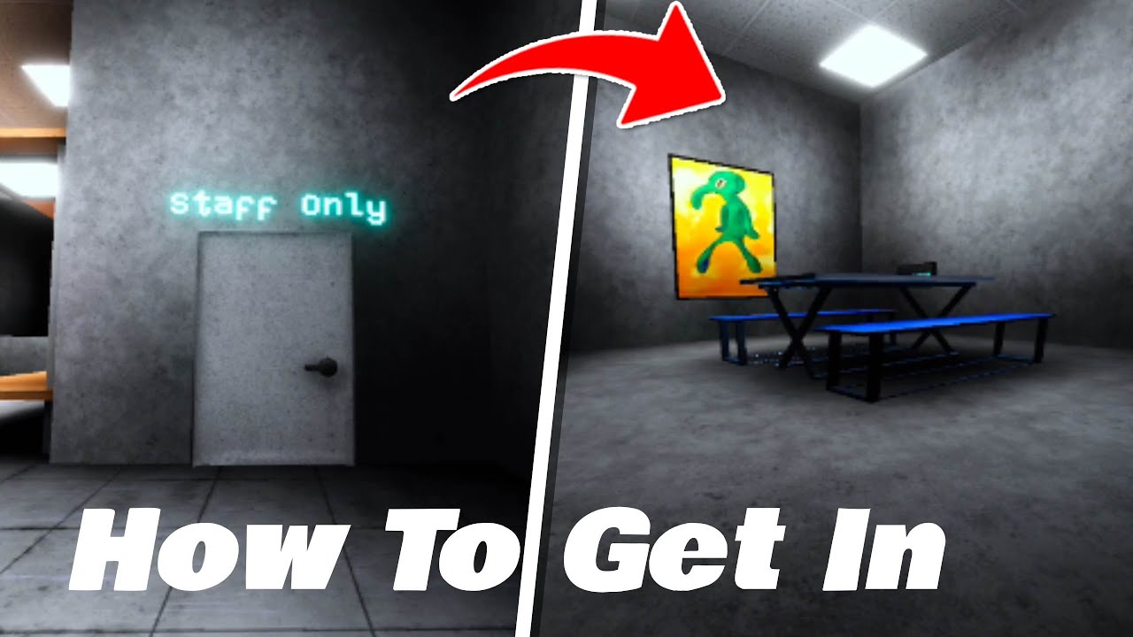 How To Get Into Staff Room In Scary Baboon!