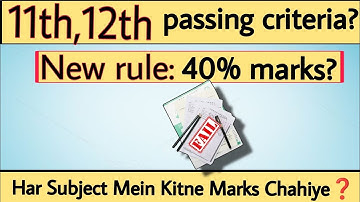 Inter Passing Marks | Har Subject Mein Kitne Marks Chahiye? #passingmarks #11thclass #12thclass