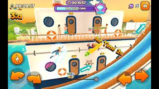 Uphill Rush The Water Park Race (Level 49-Level 59) (Cruise Ship Theme Park) Part 2 The Final Slide screenshot 4