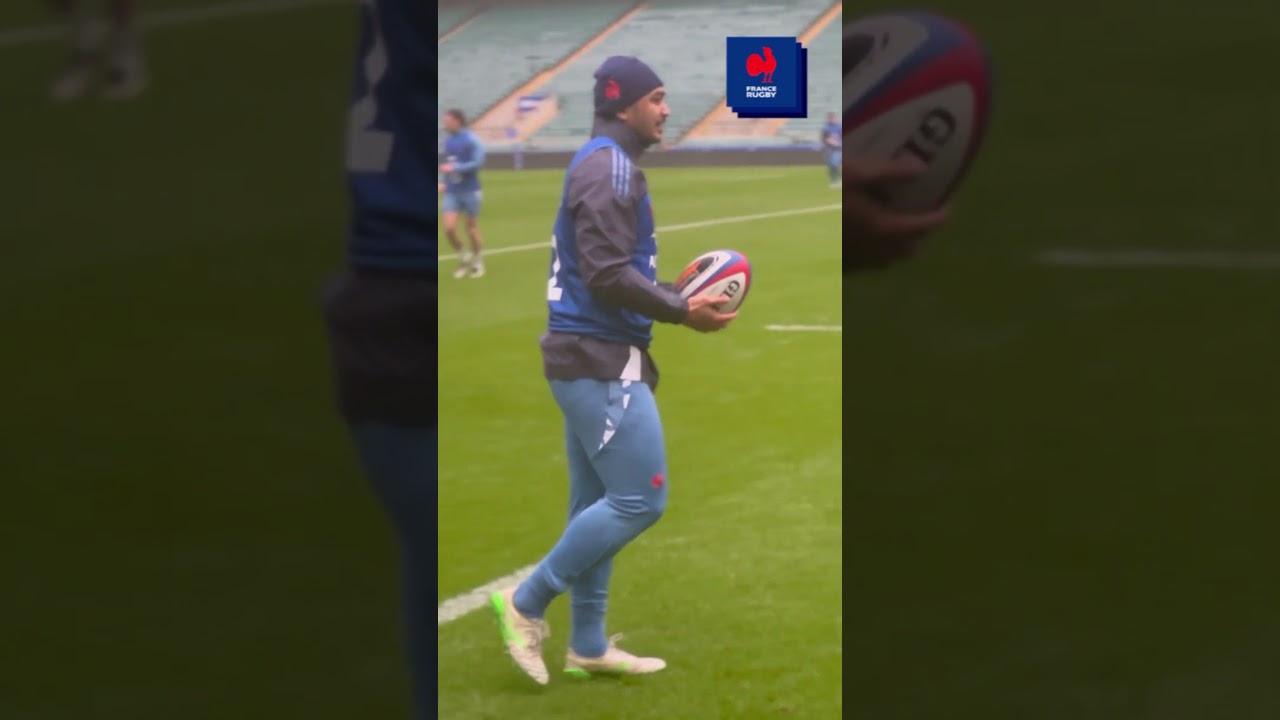 Dernier entraînement à Twickenham avant le crunch ! ????????? #XVdeFrance