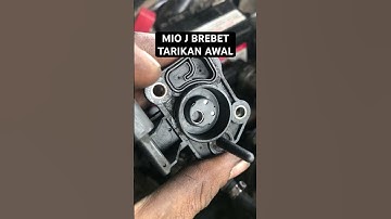 Mio j Tarikan awal brebet, bensin boros, busi hitam, ternyata ini penyebabnya #reels #mekanik