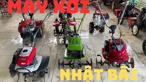 máy xới đất mini - máy xới đất nhật bãi - máy xới thùng phi I cửa hàng việt anh 0961350530