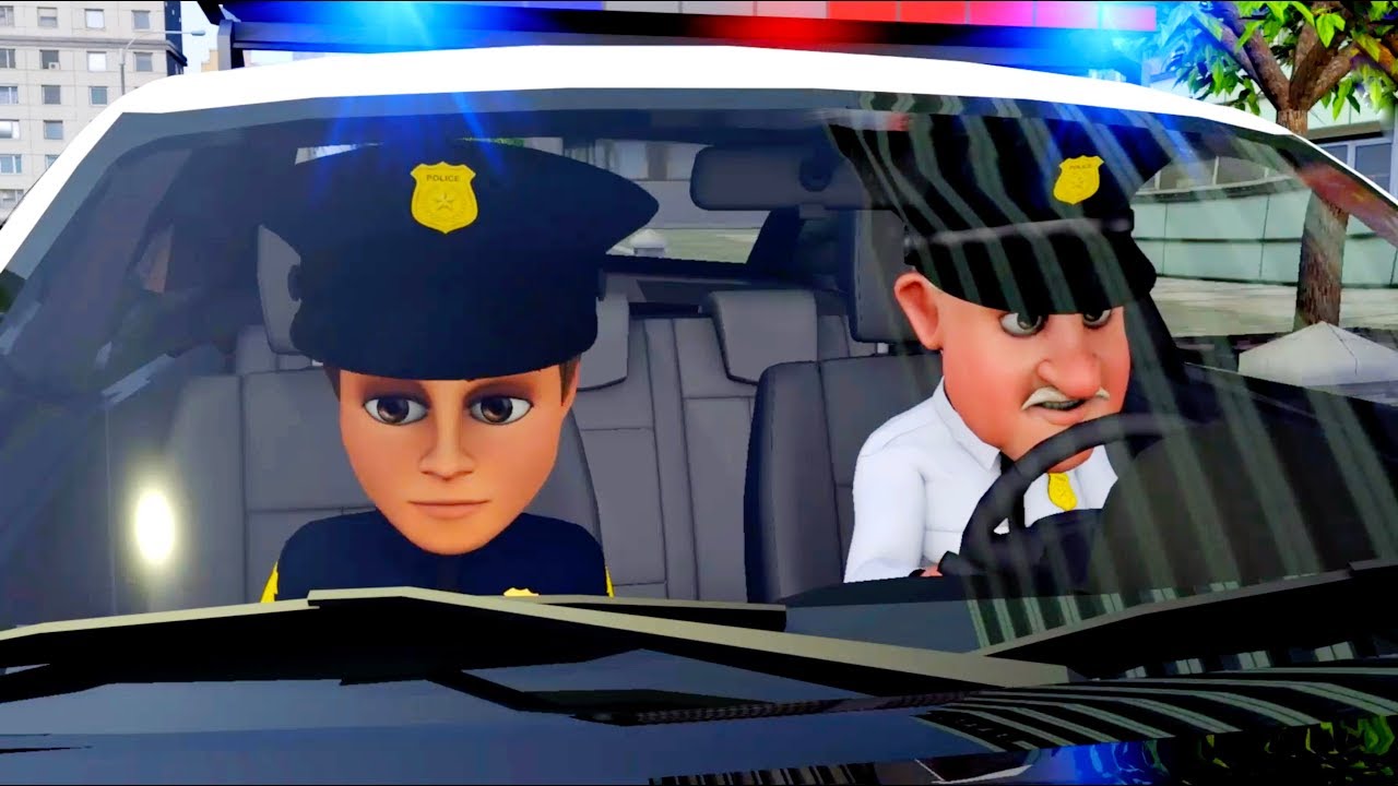Desenho COMPLETO de policia em portugues. Desenho infantil de policia ...