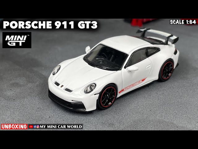 MY MINI CAR WORLD』UNBOXING MINI GT 1/64 PORSCHE 911 GT3 